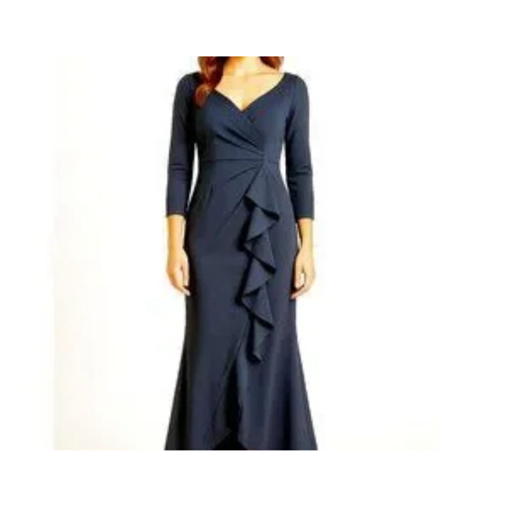 Navy Vince Camuto Formal Gown 4
